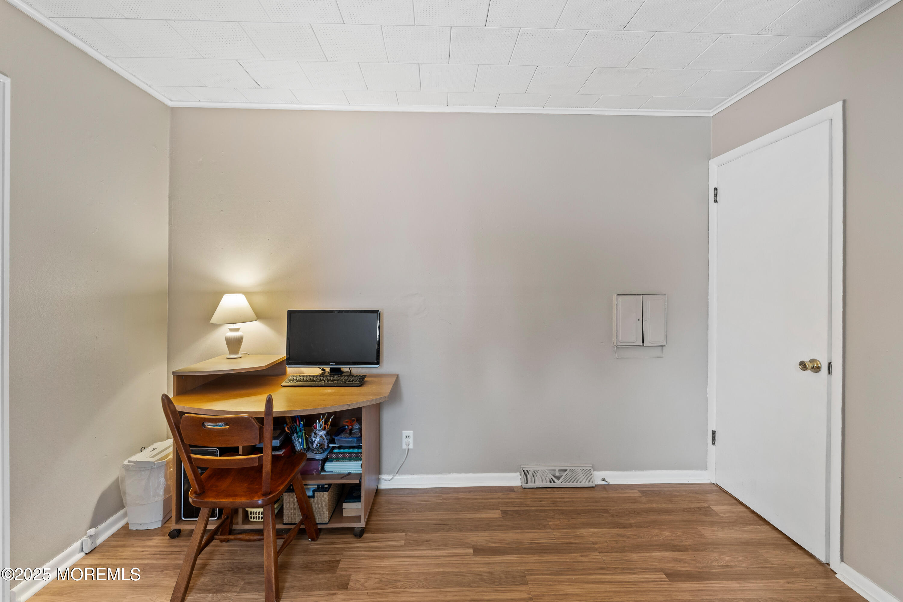 9 Monmouth Place Keyport, NJ 07735 - Photo 21 of 28 a view of a workspace with furniture and wooden floor