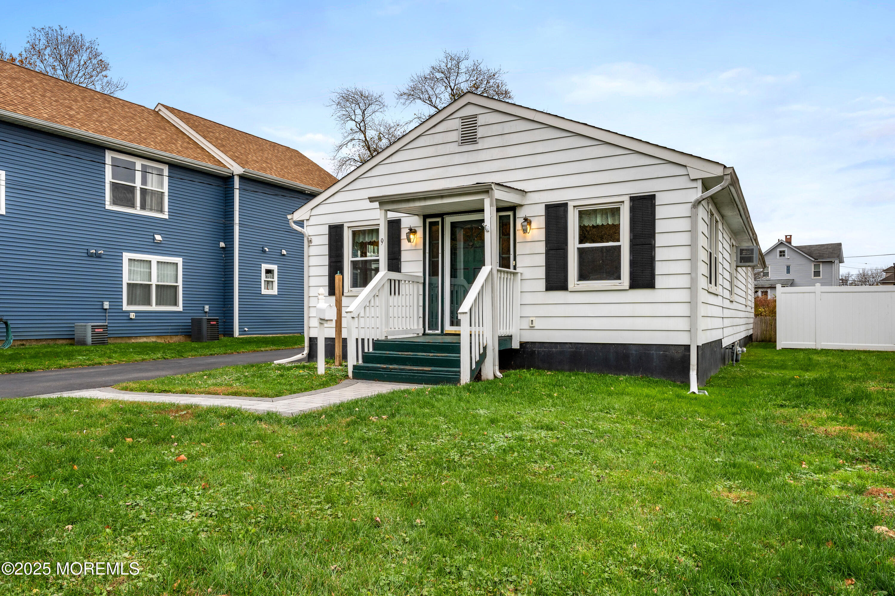 9 Monmouth Place Keyport, NJ 07735 - Photo 3 of 28 a view of a house with a backyard
