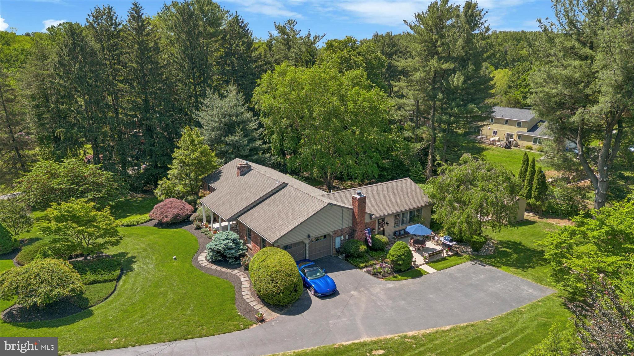 432 Spring Valley Road Media, PA 19063 - Photo 37 of 46 an aerial view of a house