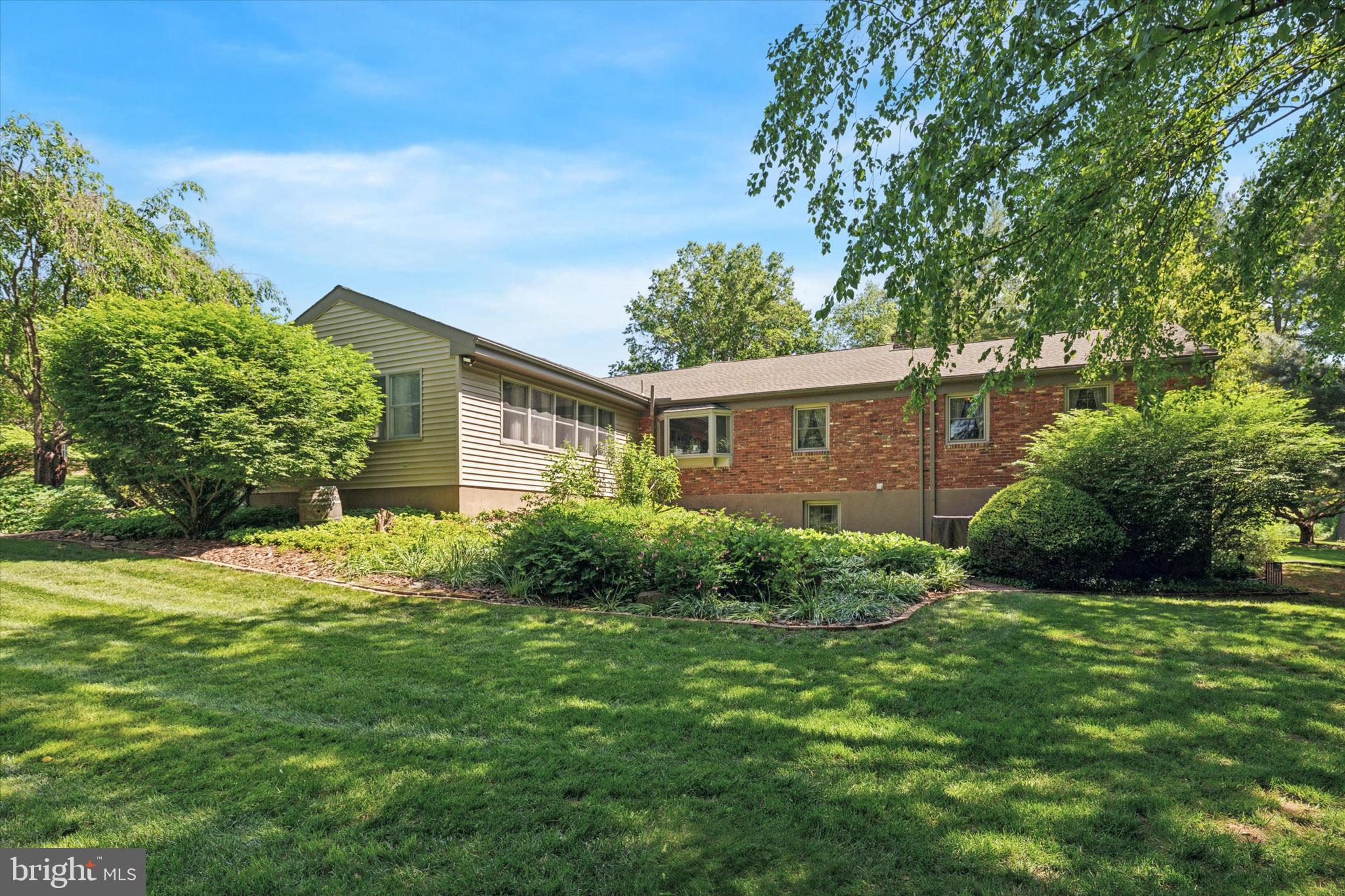 432 Spring Valley Road Media, PA 19063 - Photo 41 of 46 a view of backyard of house with green space