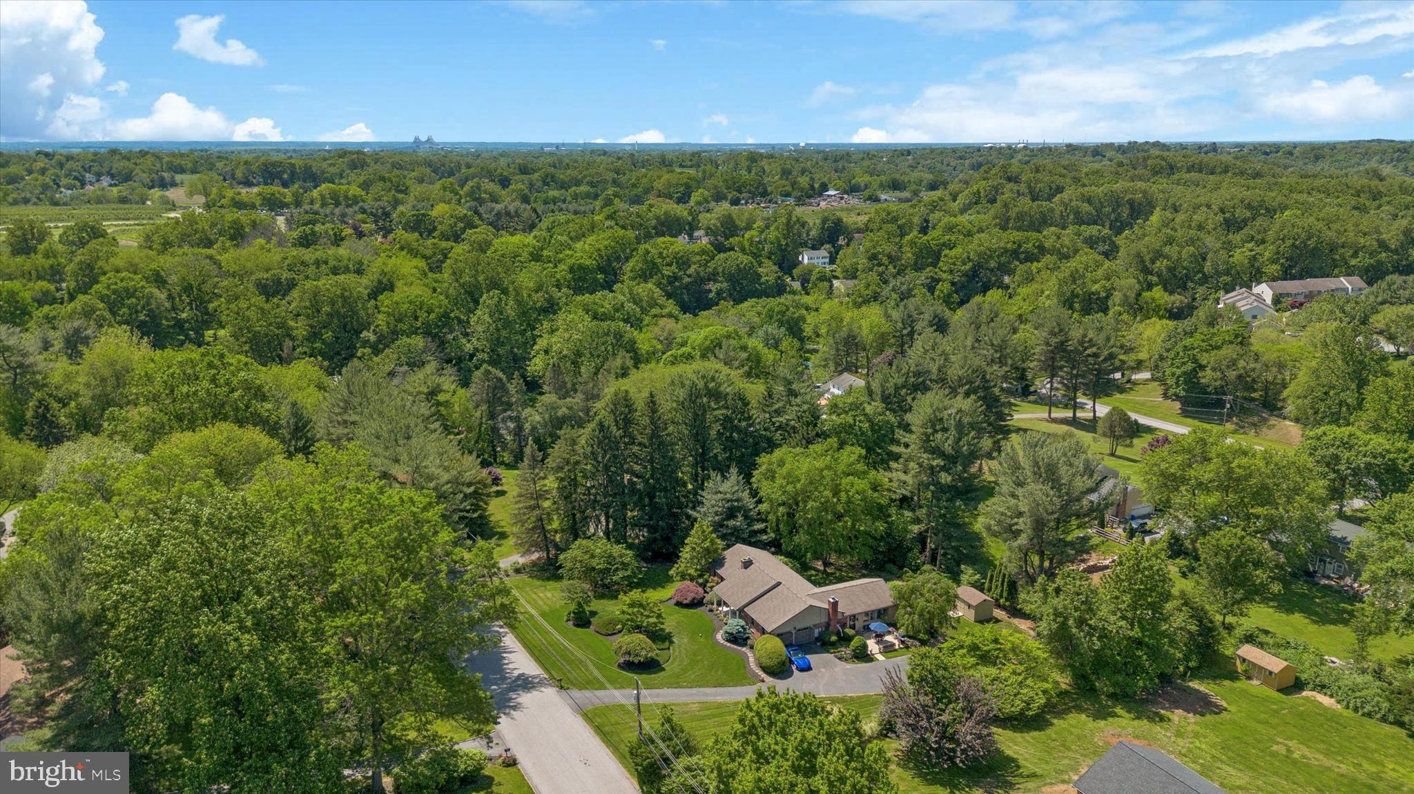 432 Spring Valley Road Media, PA 19063 - Photo 45 of 46 a view of a lush green forest with lots of trees