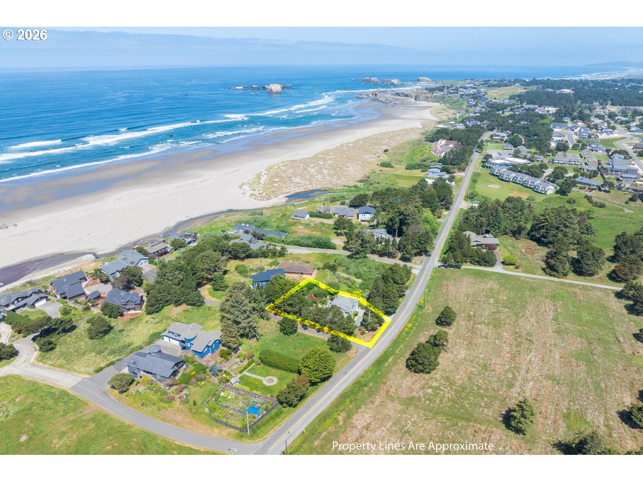 3956 Beach Loop Drive Southwest Bandon, OR 97411 - Photo 38 of 48 a view of an ocean and beach