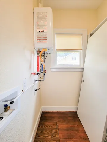 a view of entryway with stairs