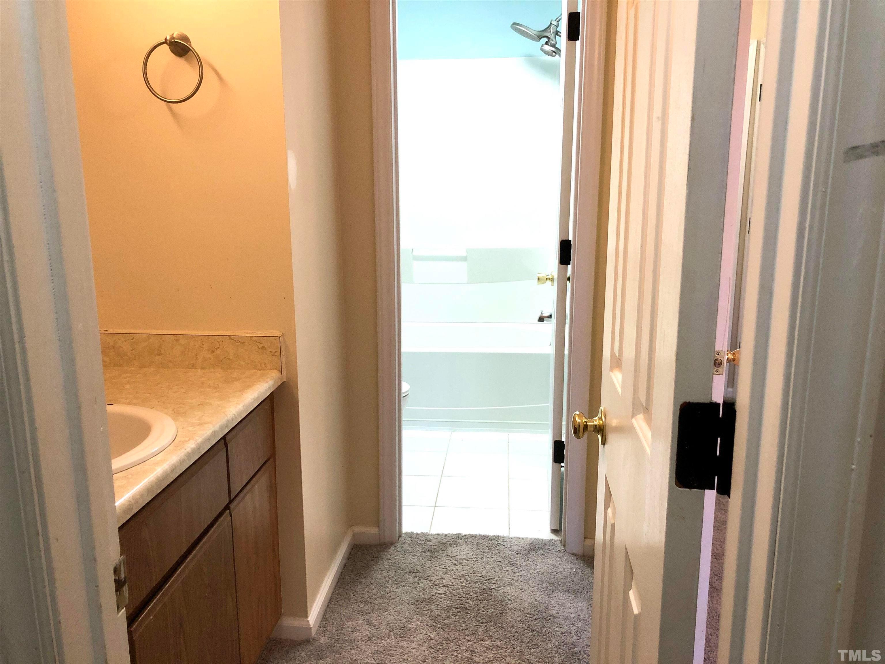 5629 Hamstead Crossing Raleigh, NC 27612 - Photo 24 of 28 a view of a bathroom