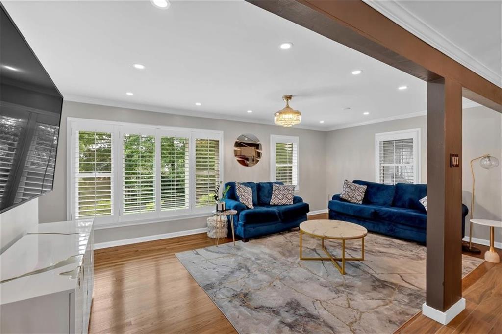 2 Milam Street Cartersville, GA 30120 - Photo 13 of 57 a living room with furniture and a large window