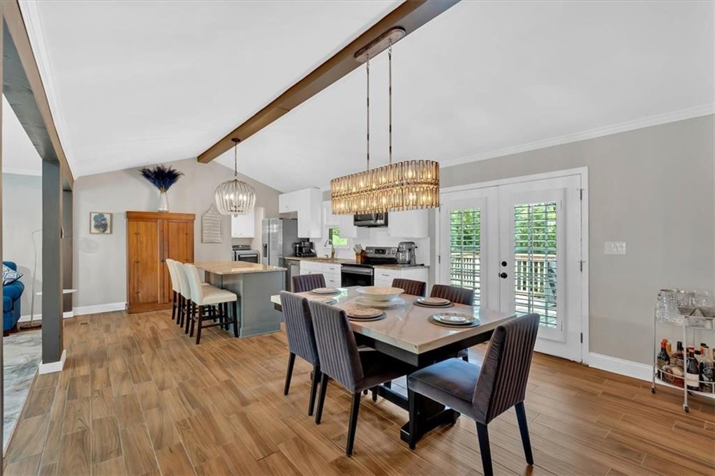 2 Milam Street Cartersville, GA 30120 - Photo 21 of 57 a view of a dining room with furniture window and wooden floor