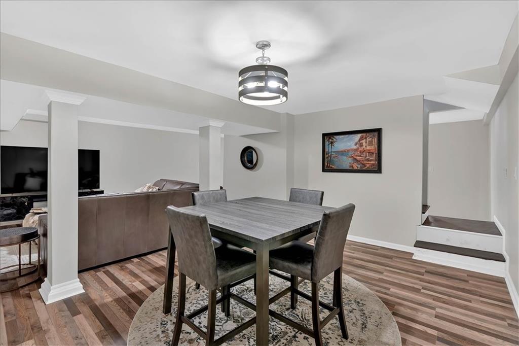 2 Milam Street Cartersville, GA 30120 - Photo 40 of 57 a view of a dining room with furniture and wooden floor
