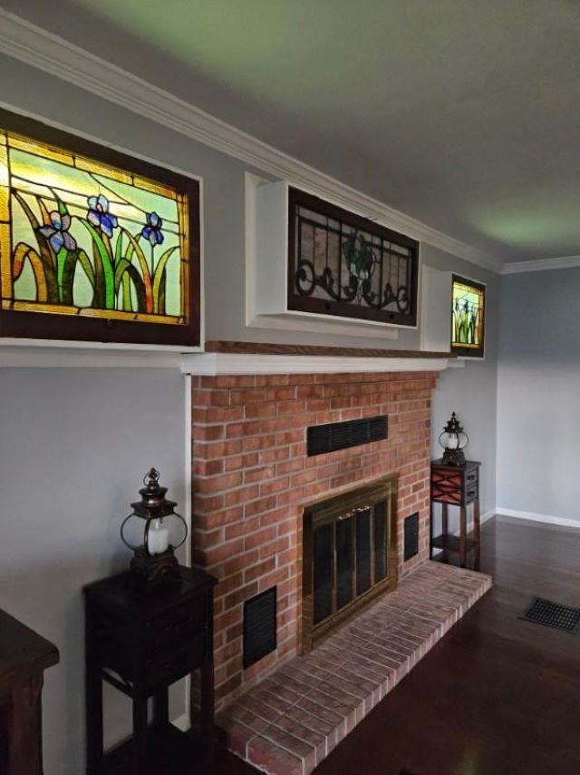50 Valley Mill Road Swoope, VA 24479 - Photo 23 of 66 a living room with furniture and a fireplace