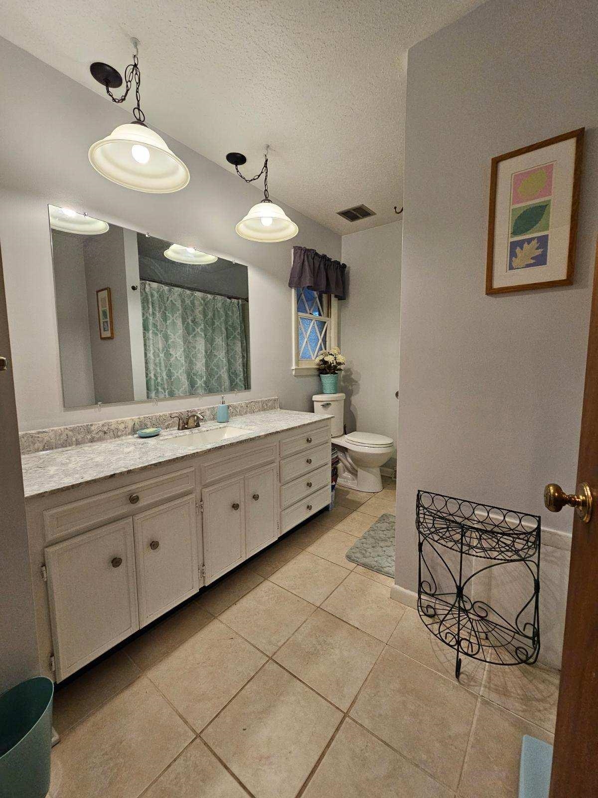 50 Valley Mill Road Swoope, VA 24479 - Photo 56 of 66 a spacious bathroom with a double vanity sink and a mirror