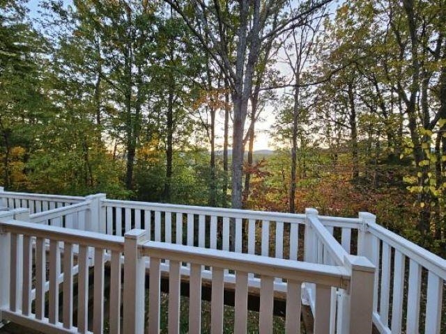 50 Valley Mill Road Swoope, VA 24479 - Photo 64 of 66 a view of a wooden deck and trees