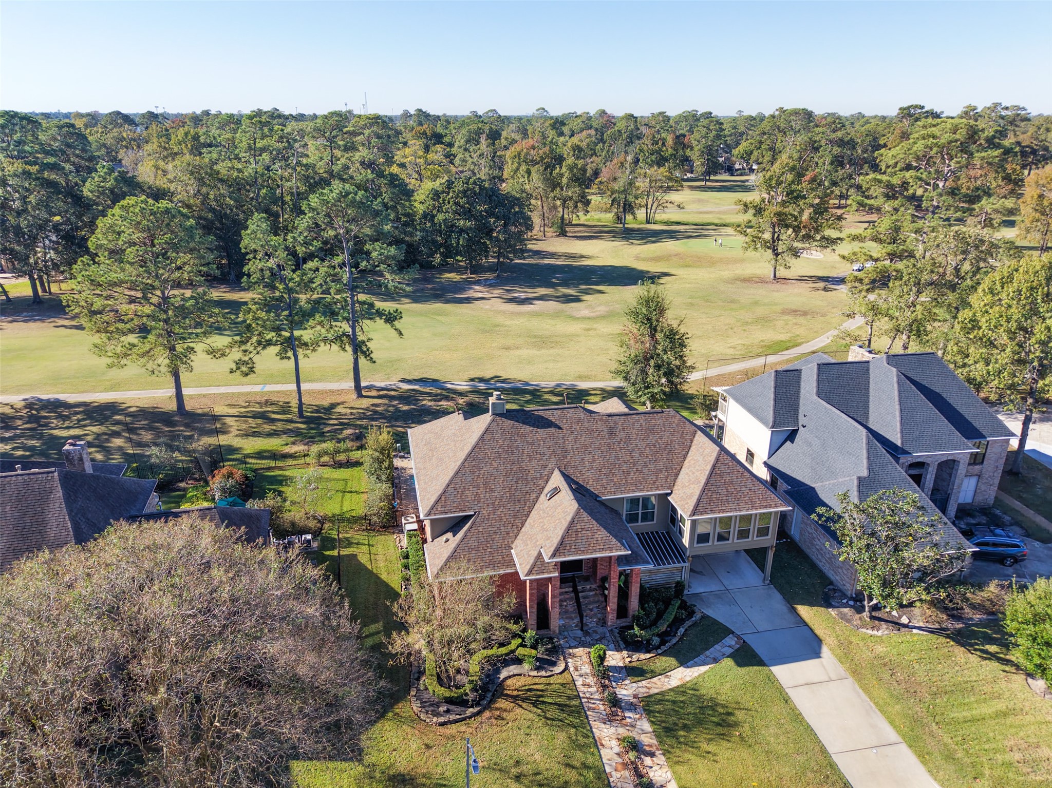 8314 Atascocita Lake Way Humble, TX 77346 - Photo 44 of 47 a view of a house with a ocean view