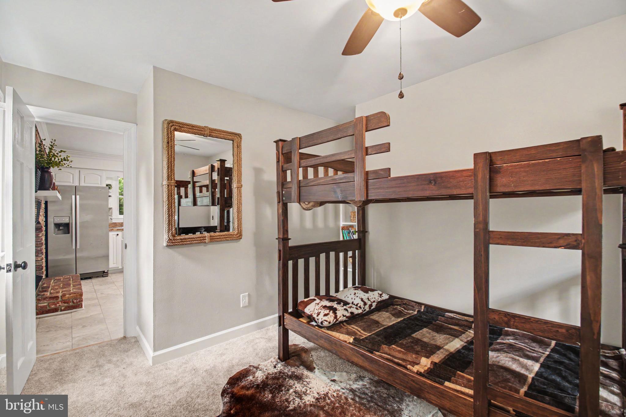 10224 Mill Pond Road Spotsylvania, VA 22551 - Photo 11 of 52 Bedroom 2 w/UPDATED Carpet & Private Entrance