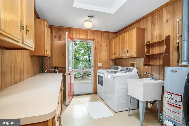 a bed room with a bed and a couch