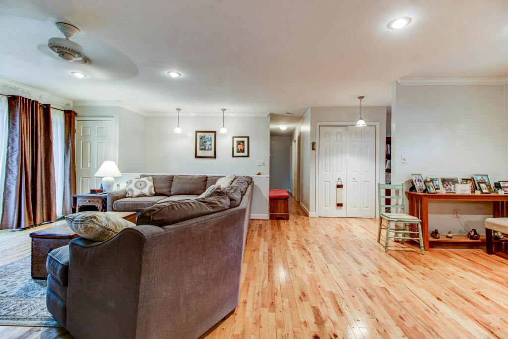 1400 Morgans Mill Road Goodview, VA 24095 - Photo 2 of 21 a living room with furniture and a wooden floor