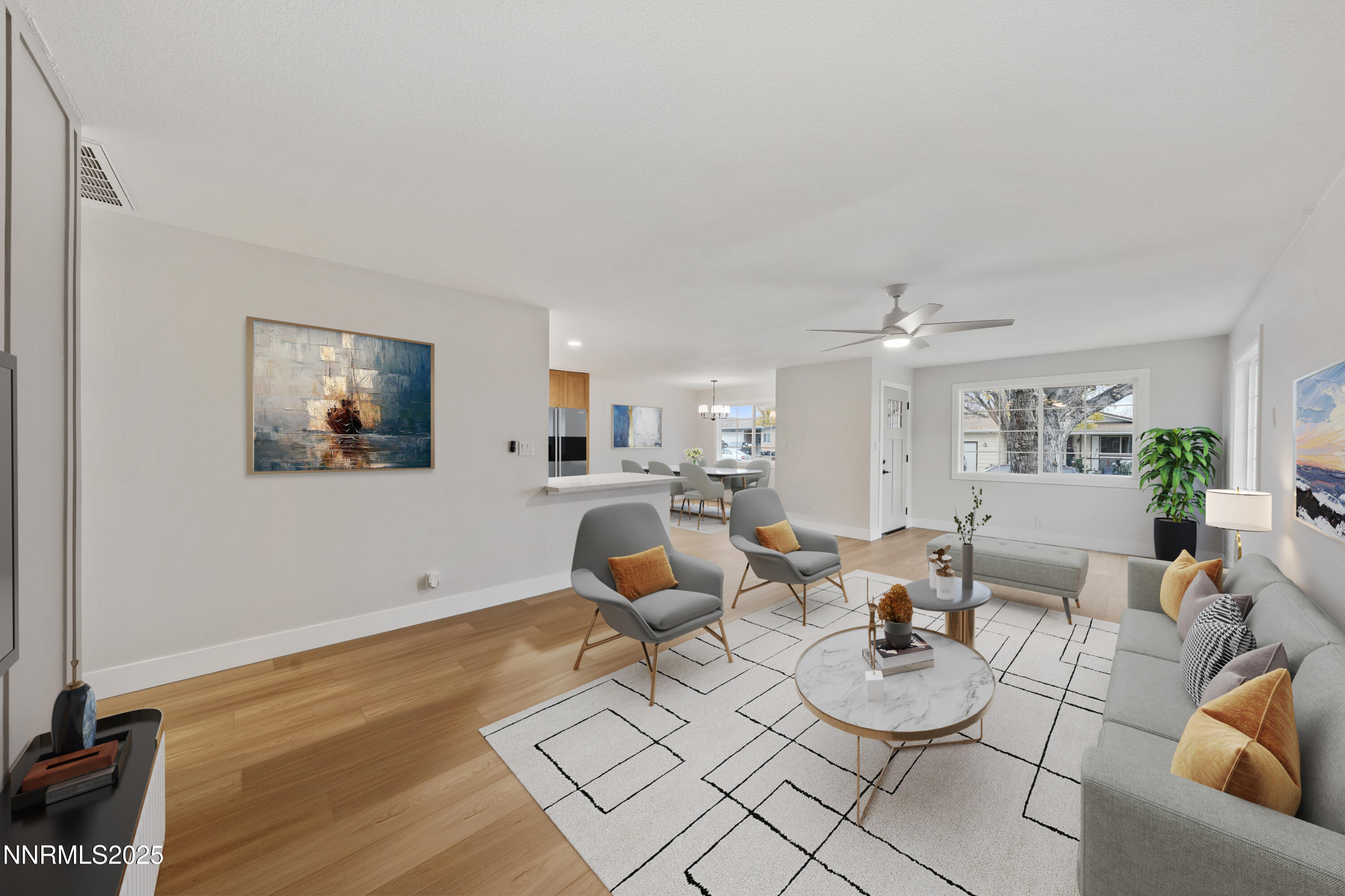 3465 Dawn Circle Sparks, NV 89431 - Photo 4 of 17 a living room with furniture and wooden floor