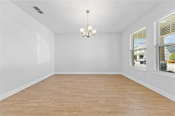 wooden floor in an empty room