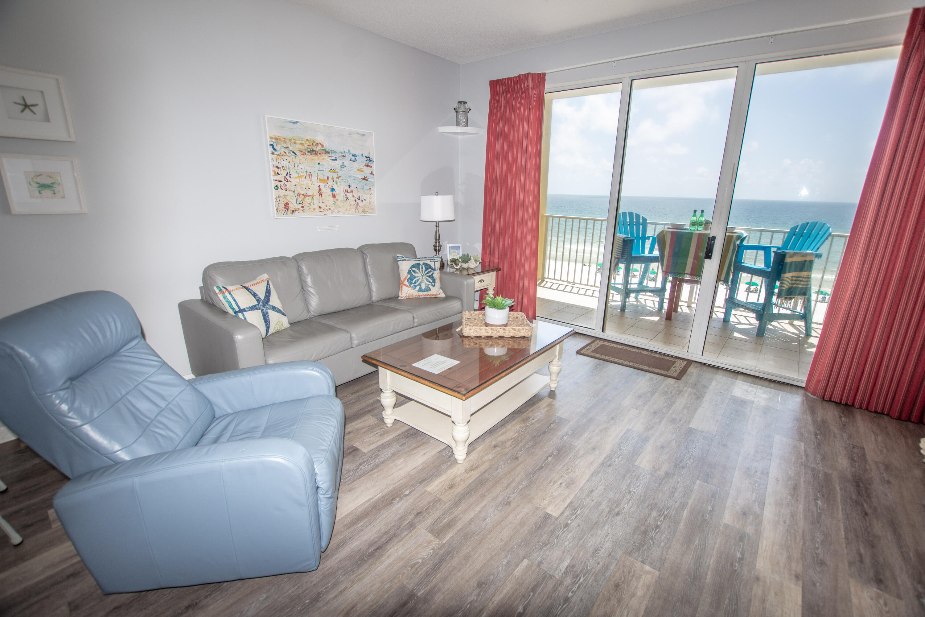 376 Santa Rosa Boulevard, Unit 507 Fort Walton Beach, FL 32548 - Photo 11 of 32 a living room with furniture and large windows