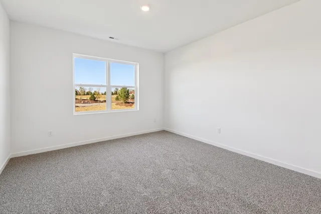 a view of empty room