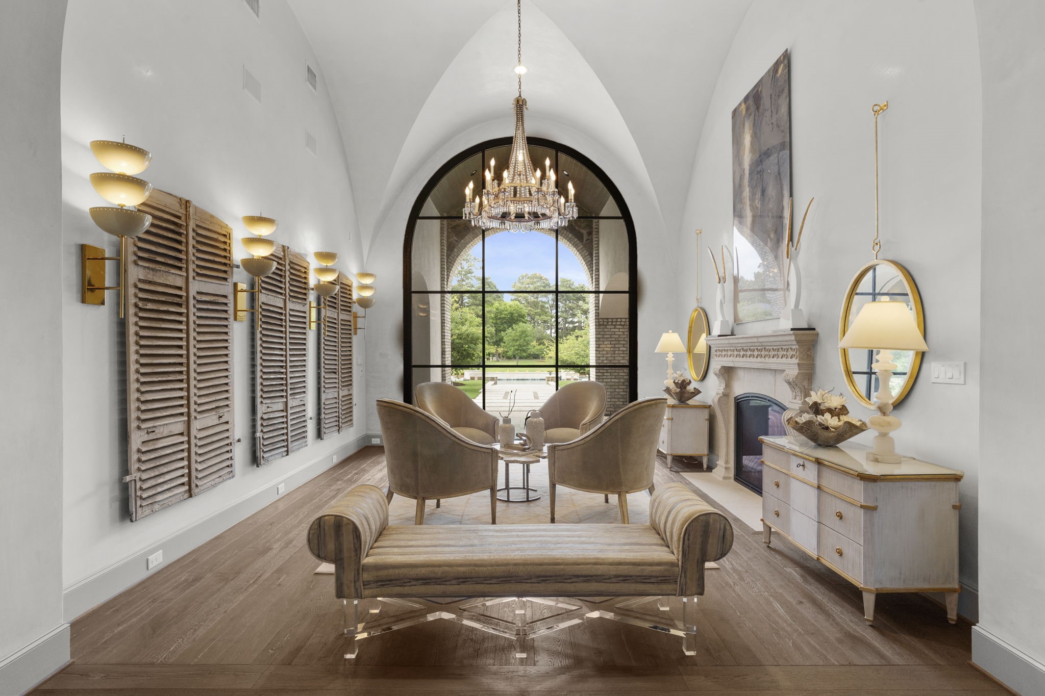 5 Willowcreek Ranch Road Tomball, TX 77377 - Photo 5 of 50 Grand foyer with immediate sightlines to the backyard