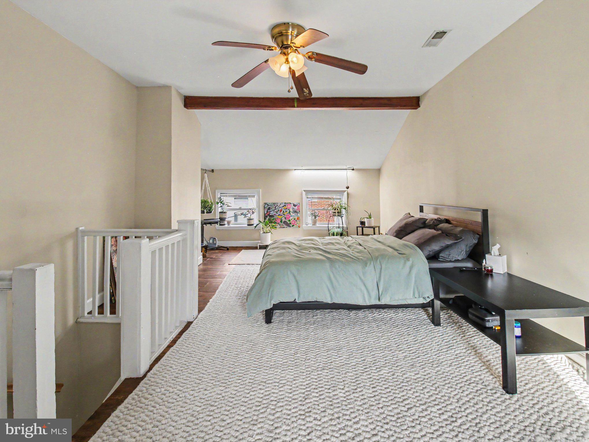 314 South Regester Street Baltimore, MD 21231 - Photo 25 of 32 third floor bedroom