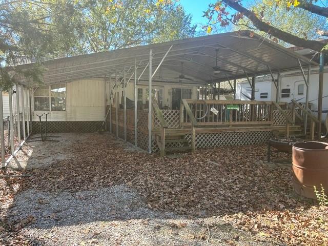 314 Blackjack Street Yantis, TX 75497 - Photo 12 of 26 a view of a small yard