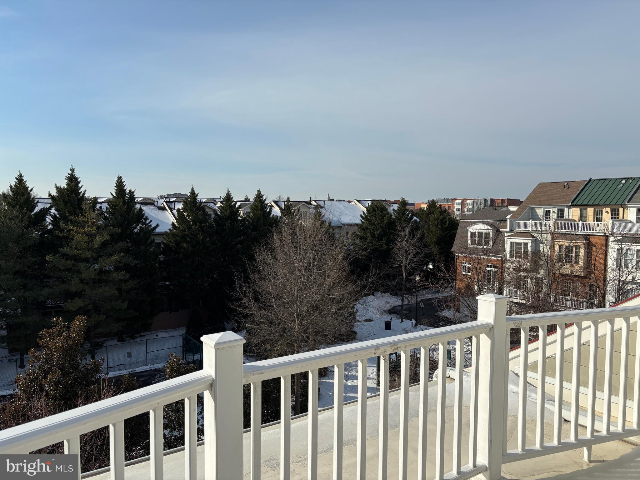 720 Carpenter Road Alexandria, VA 22314 - Photo 29 of 31 Roof deck with views of Old Town