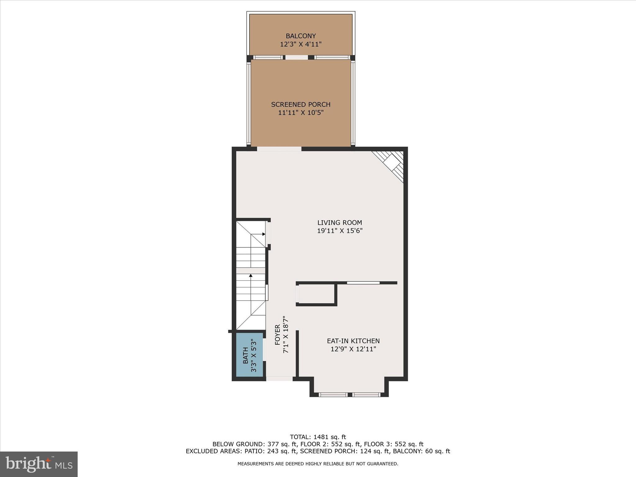 7278 Procopio Circle Columbia, MD 21046 - Photo 29 of 30 a picture of a floor plan