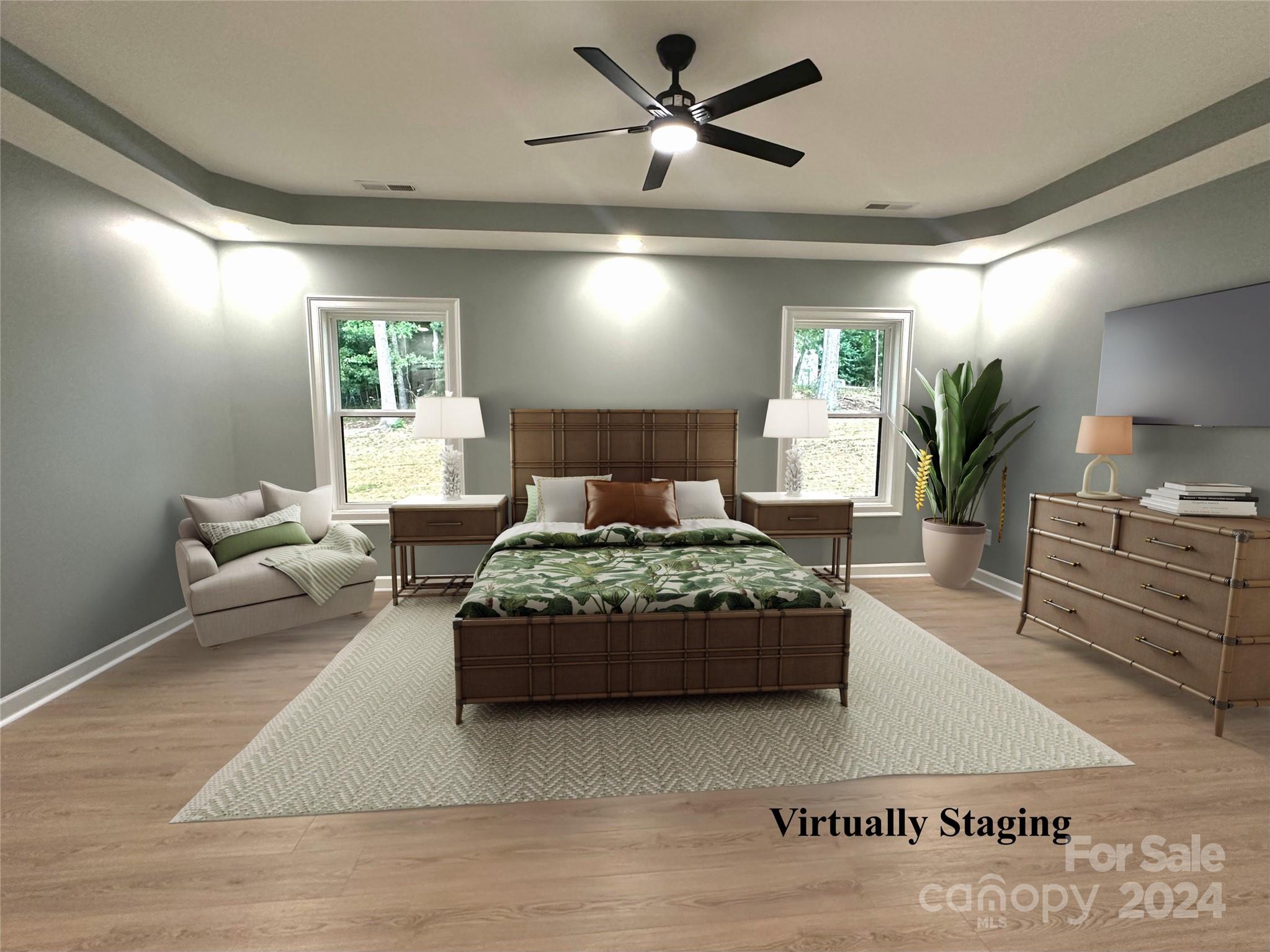 169 Harbor Point Drive Cherryville, NC 28021 - Photo 21 of 37 a living room with furniture and a large window