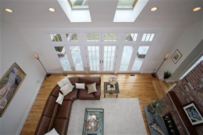 304 Parker Road Osterville, MA 02655 - Photo 11 of 15 a view of living room with furniture and a floor to ceiling window