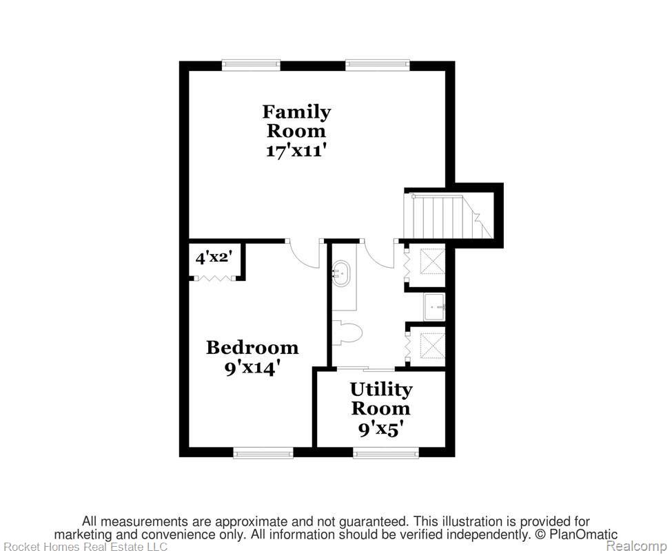 26320 South River Road Harrison Township, MI 48045 - Photo 28 of 28 floorplan-lower-395333.jpg