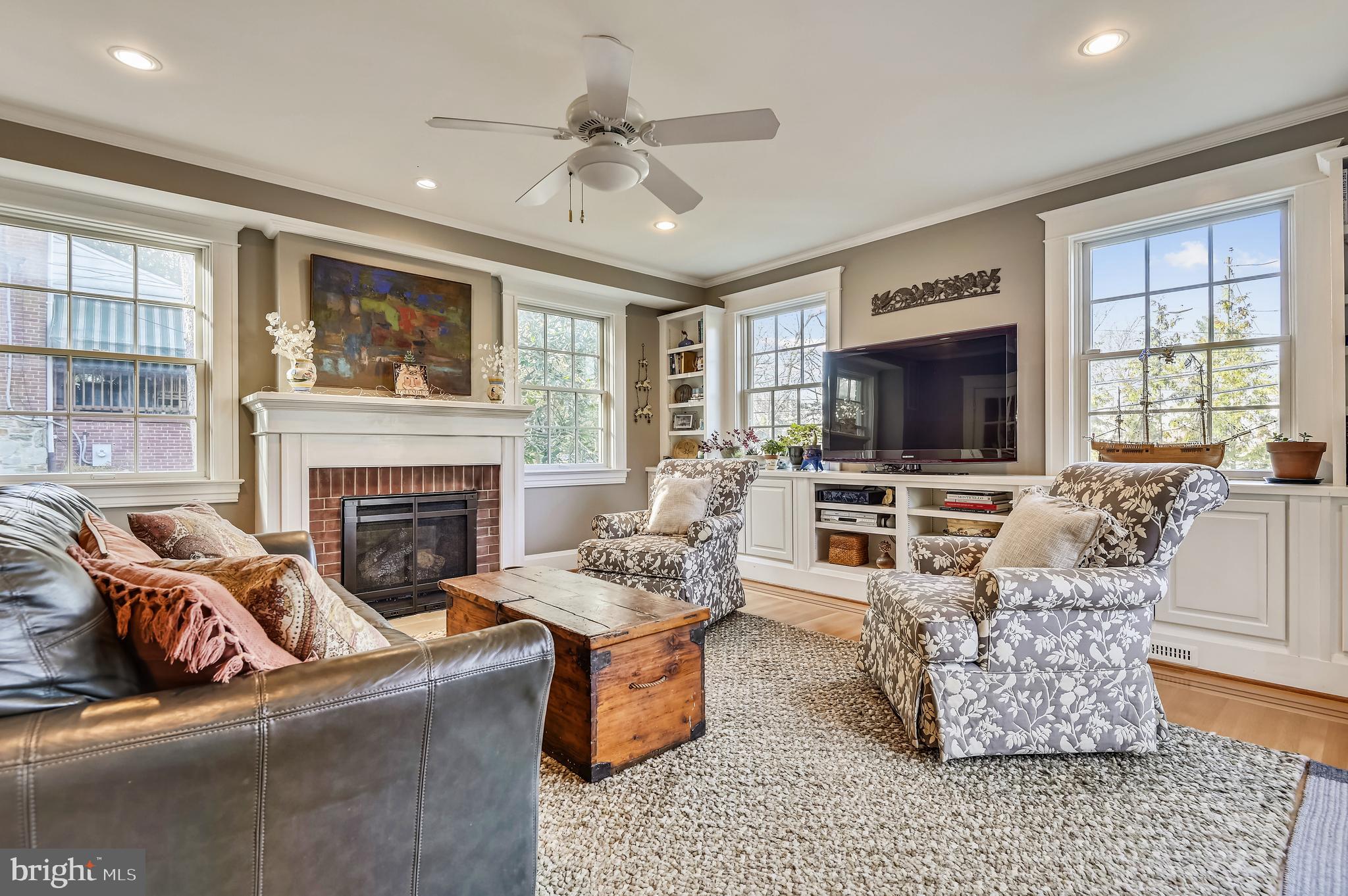 608 Hatherleigh Road Baltimore, MD 21212 - Photo 21 of 65 Custom Built-ins, Fan, Recessed Lighting