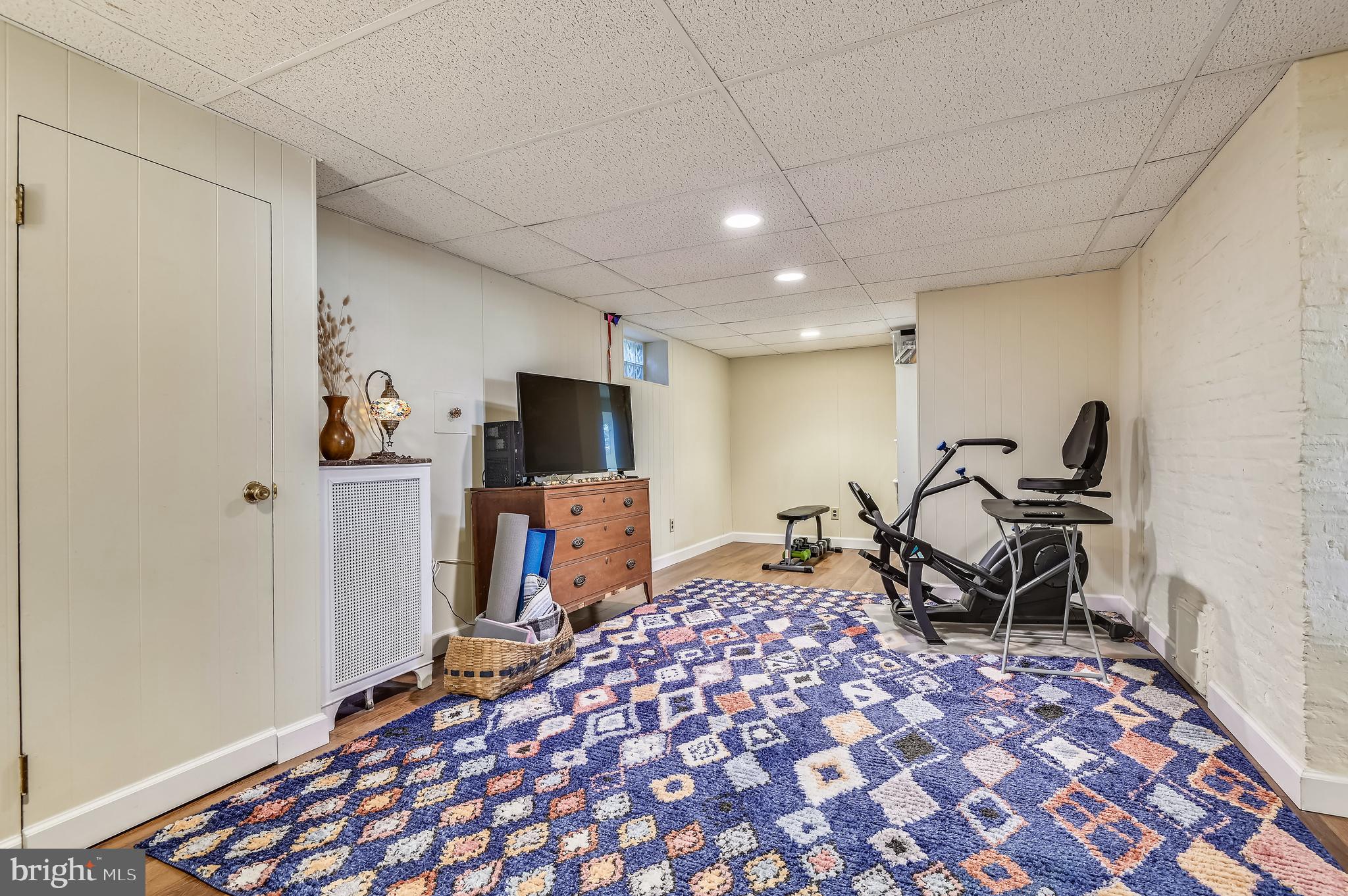 608 Hatherleigh Road Baltimore, MD 21212 - Photo 44 of 65 Rec Room with Luxury Vinyl Flooring