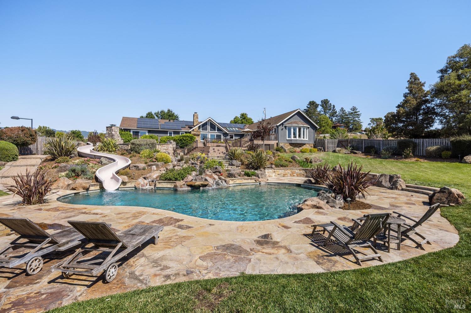 200 Frances Way Petaluma, CA 94954 - Photo 1 of 1 an aerial view of a house with garden space and street view