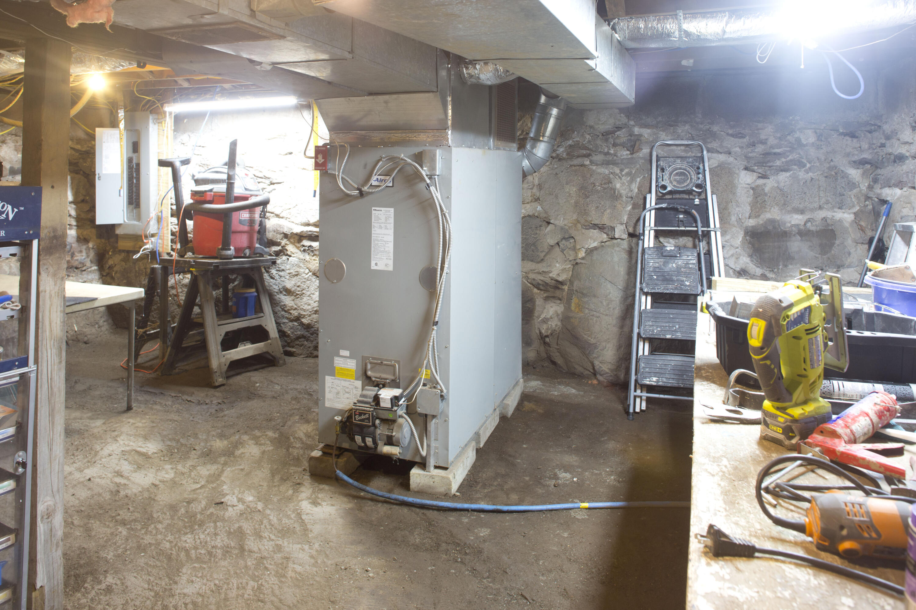2142 Hudson Road Hudson, ME 04449 - Photo 26 of 39 Basement