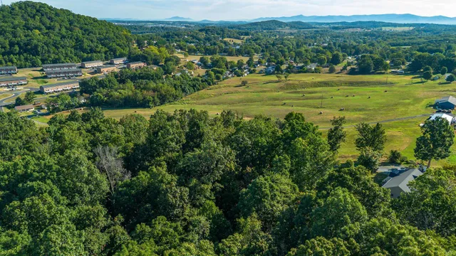 a view of an outdoor space with a lake view