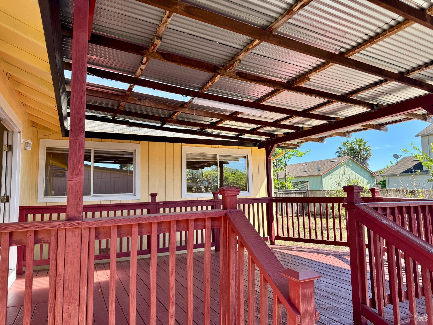 1836 Hearn Avenue Santa Rosa, CA 95407 - Photo 16 of 22 a view of a porch with wooden floor