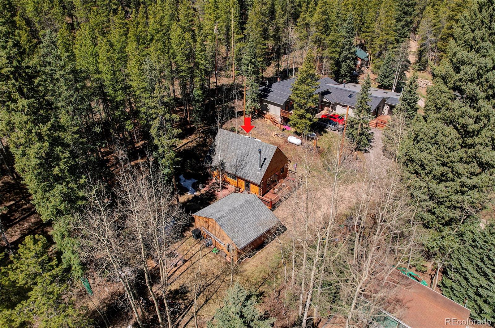 7721 County Road 43 Bailey, CO 80421 - Photo 46 of 49 view of outdoor space and yard