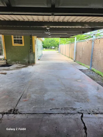 a view of front door