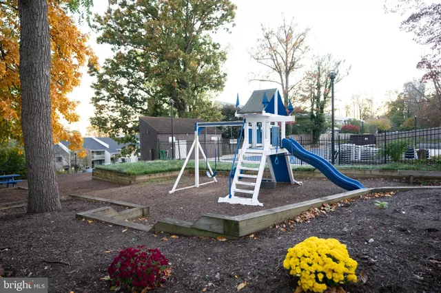 a view of outdoor space yard deck and slide