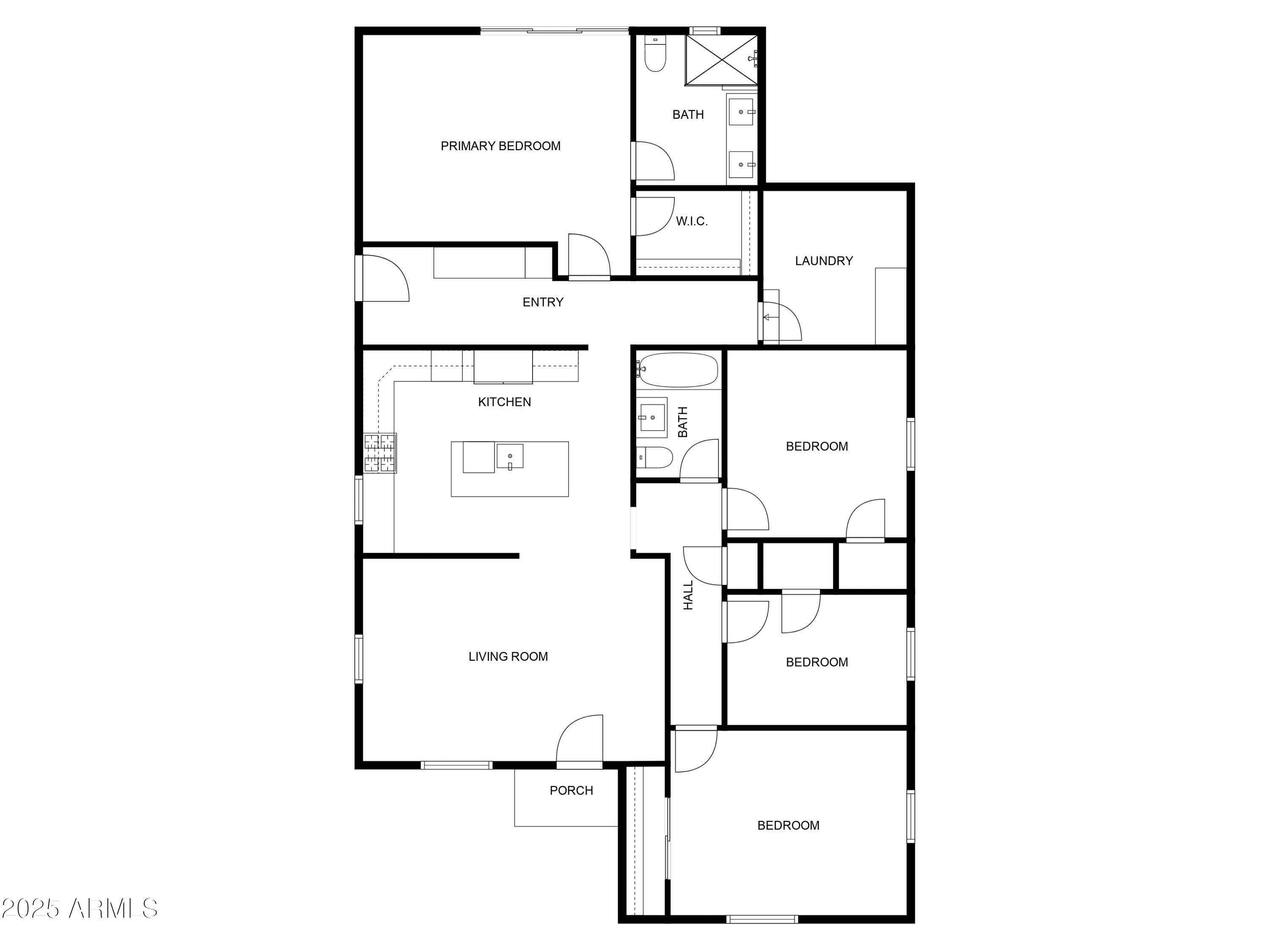 927 West Roma Avenue Phoenix, AZ 85013 - Photo 53 of 53 Floor Plan
