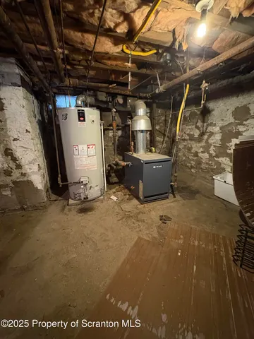 a view of a storage room