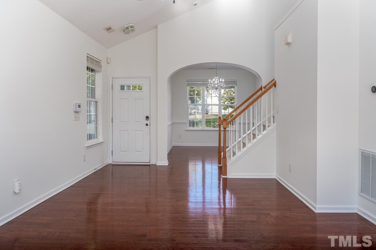 4 Cranbrook Court Durham, NC 27713 - Photo 4 of 30 a view of entryway with wooden floor