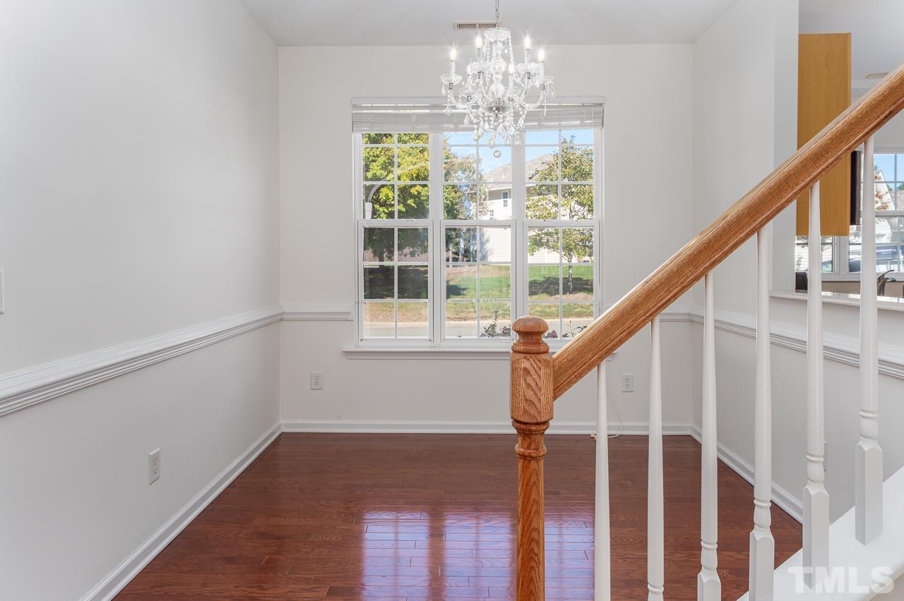 4 Cranbrook Court Durham, NC 27713 - Photo 5 of 30 a view of entryway and hall with wooden floor