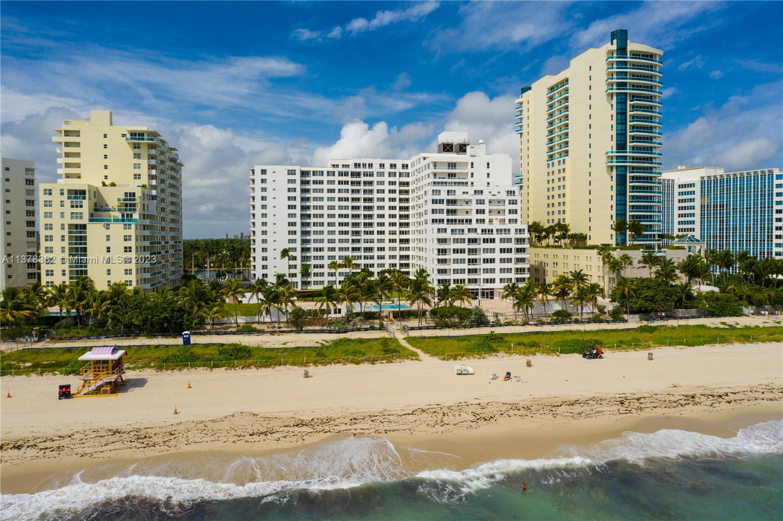 5005 Collins Avenue, Unit 610 Miami Beach, FL 33140 - Photo 29 of 31 a view of a city with tall buildings