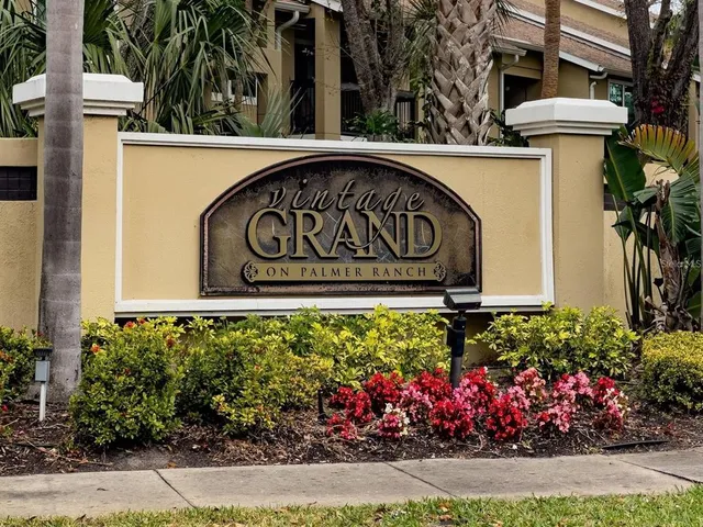 a view of outdoor space with garden and flowers