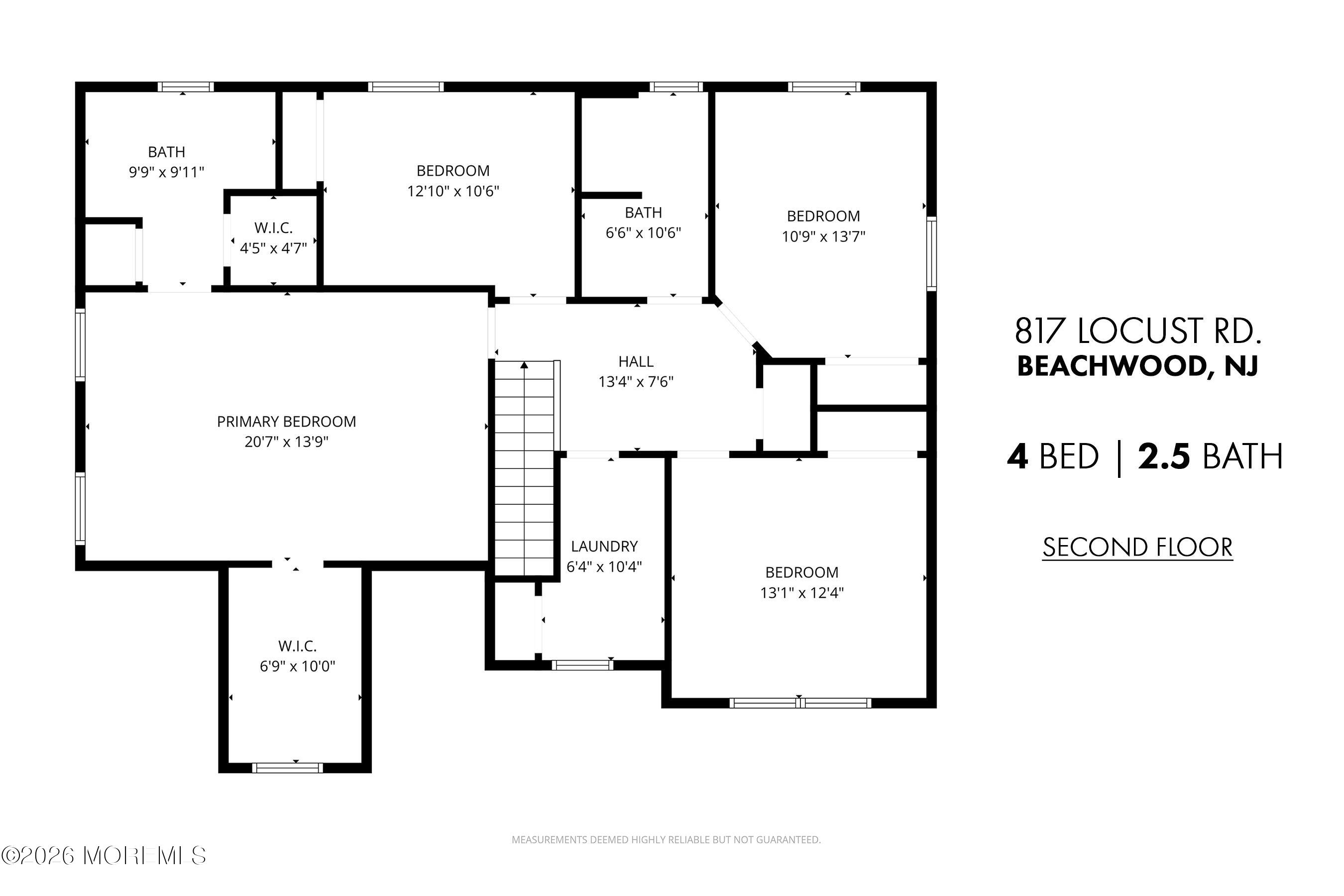 817 Locust Road Beachwood, NJ 08722 - Photo 46 of 52 03-2nd Floor FINAL