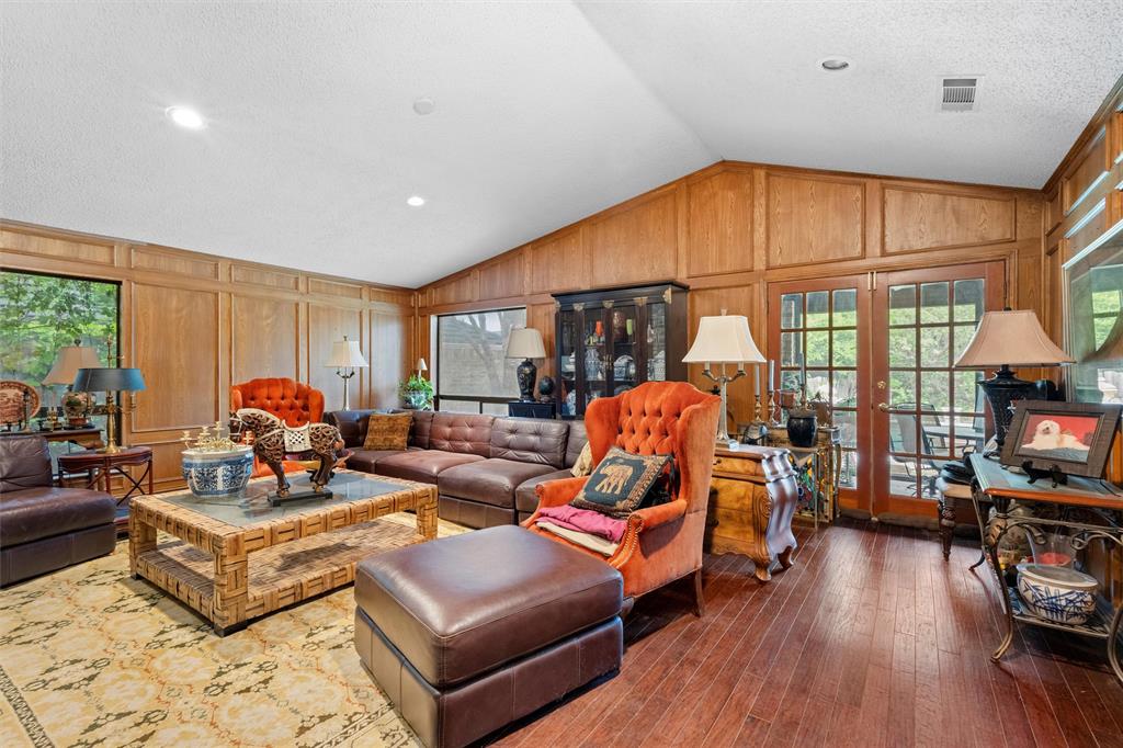 2000 Shadow Ridge Drive Arlington, TX 76006 - Photo 4 of 23 a living room with furniture a flat screen tv and a large window