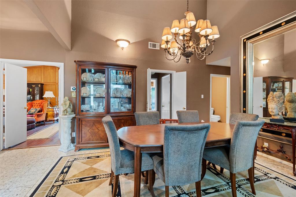 2000 Shadow Ridge Drive Arlington, TX 76006 - Photo 5 of 23 a view of a dining room with furniture and chandelier