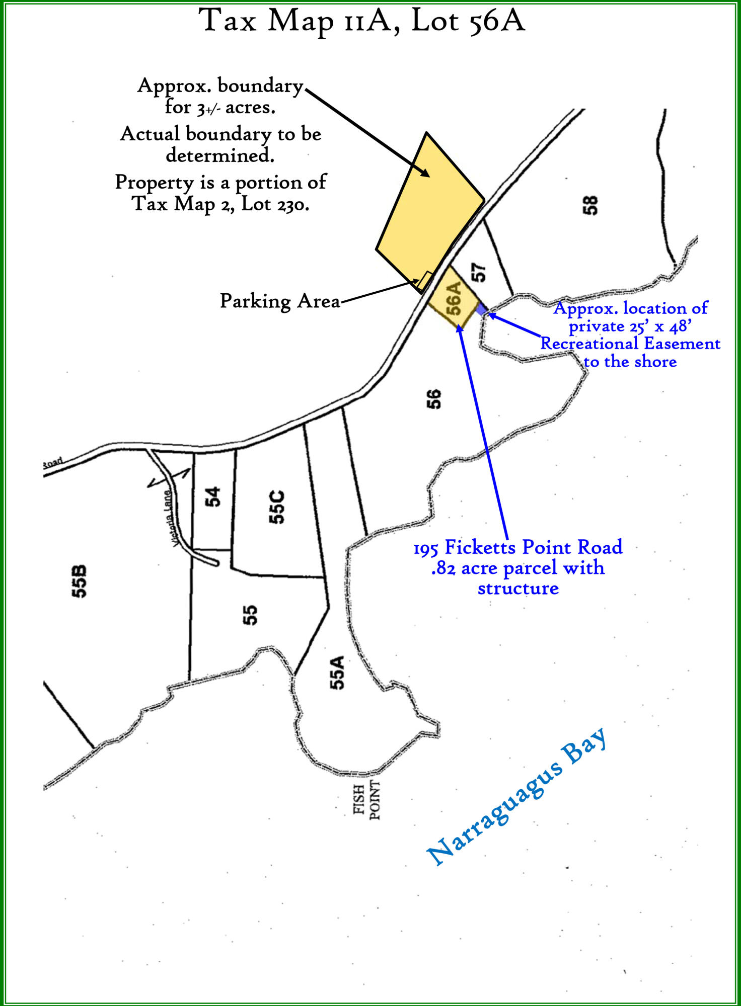 195 Ficketts Point Road Milbridge, ME 04658 - Photo 135 of 142 Tax Map