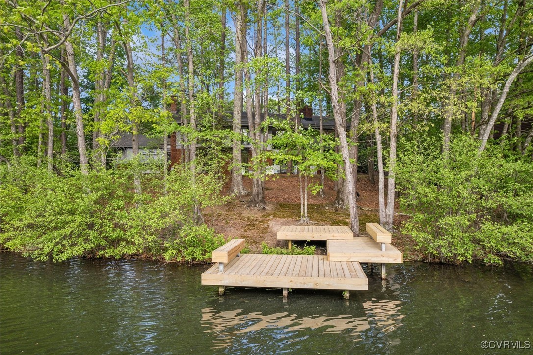 4460 Cheyenne Road Richmond, VA 23235 - Photo 2 of 47 View of dock with a water view